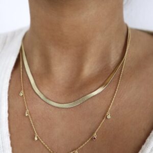 Elea ketting goud