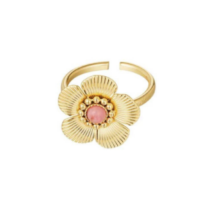 Kenza Blush ring goud