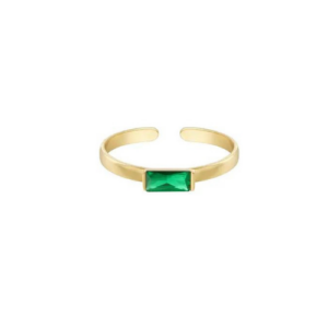 Yara Emerald ring goud