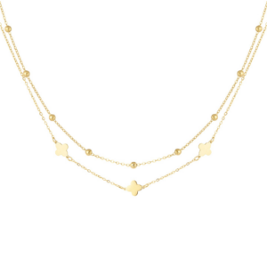 Lily ketting goud