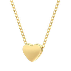 Hart ketting goud