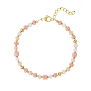 Yelina armband roze