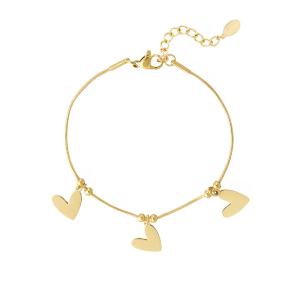 Lieve armband goud