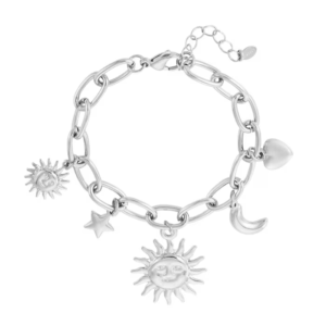 Sunny armband zilver