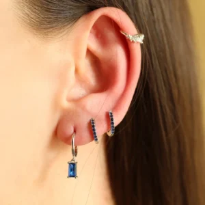 Mae ear cuff zilver
