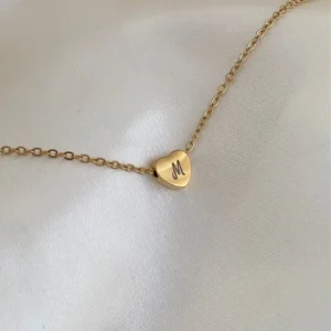 Hart ketting goud