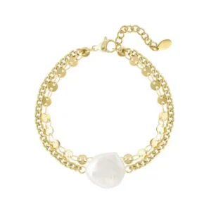 Noëlle armband goud
