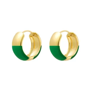 Kiki oorbellen groen